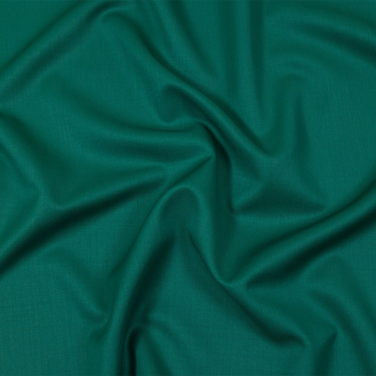 1 Yard Super 120 Merino Wool Suiting - Teal Blue - Finn Collection 62’’ Width